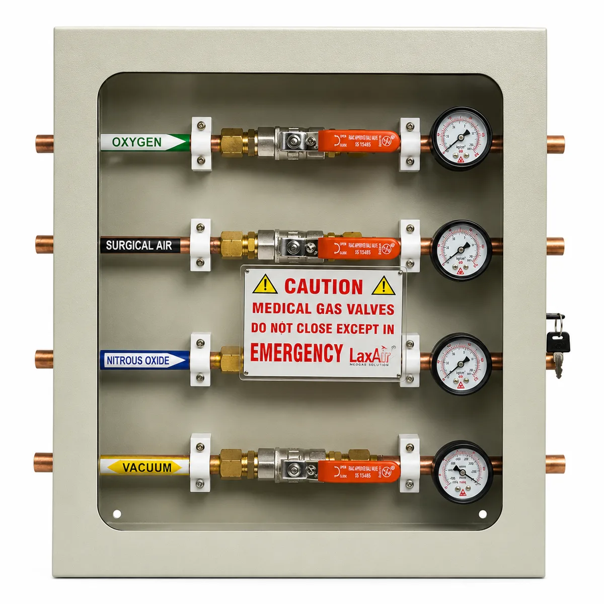4 Gas Valve Box
