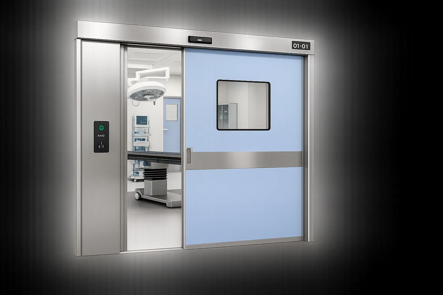Automatic medical door system