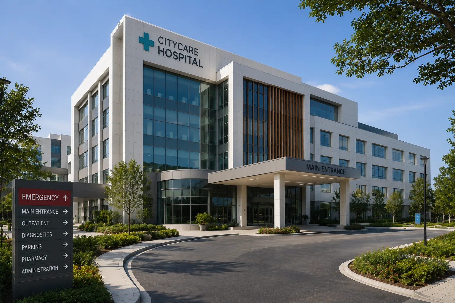 Hospital Architecture Design — design reference