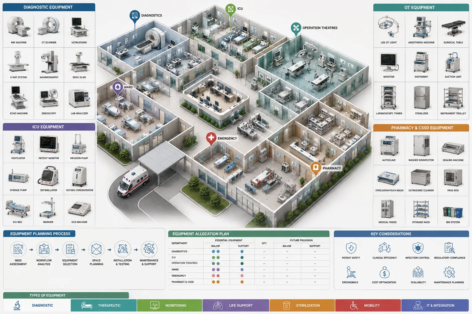 Biomedical Equipment Planning & Integration