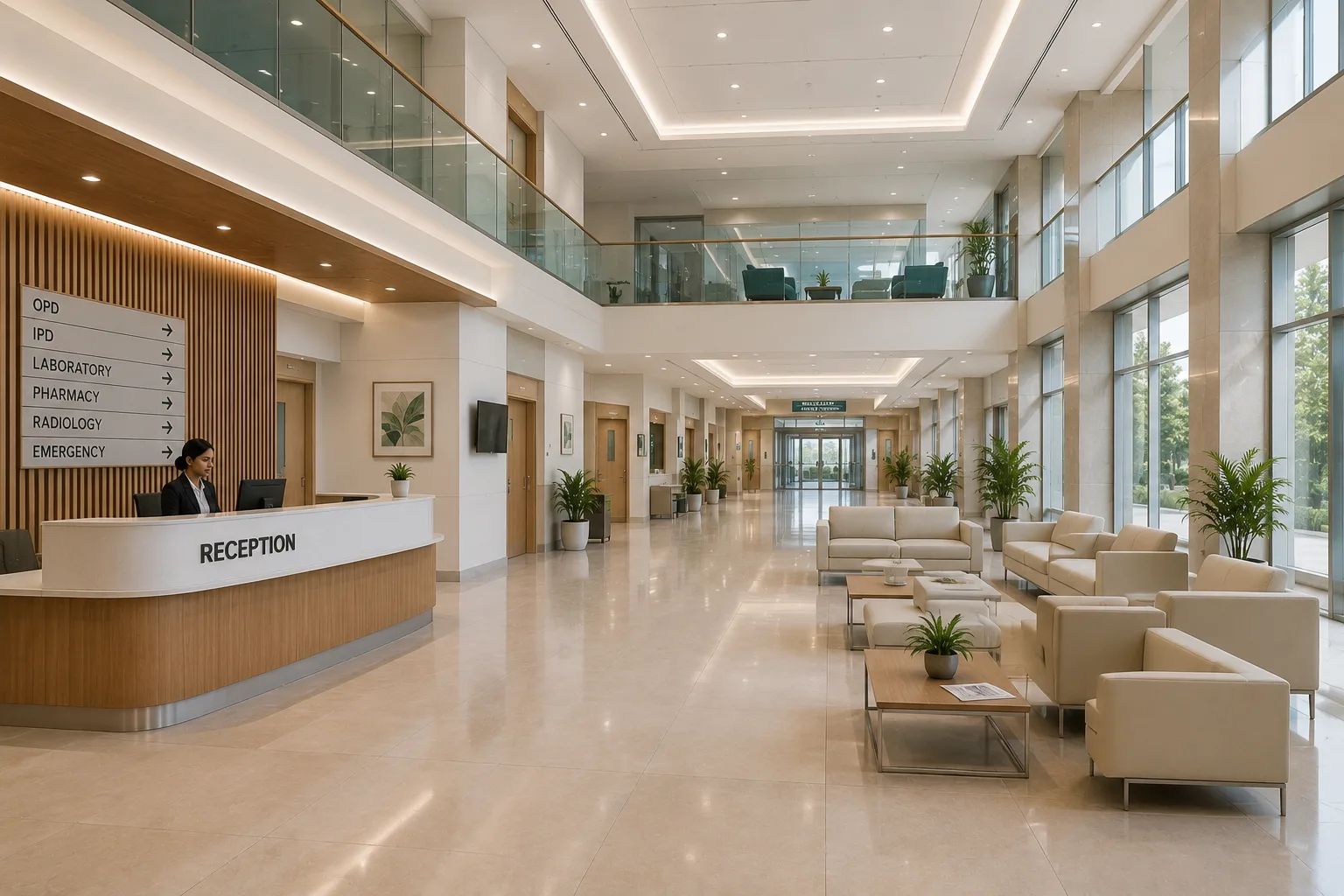 Hospital Interior Design — design reference