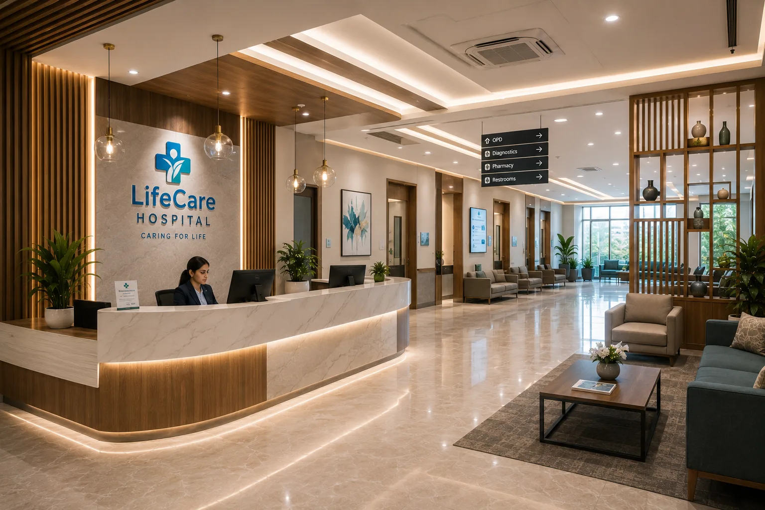 Hospital-reception-design