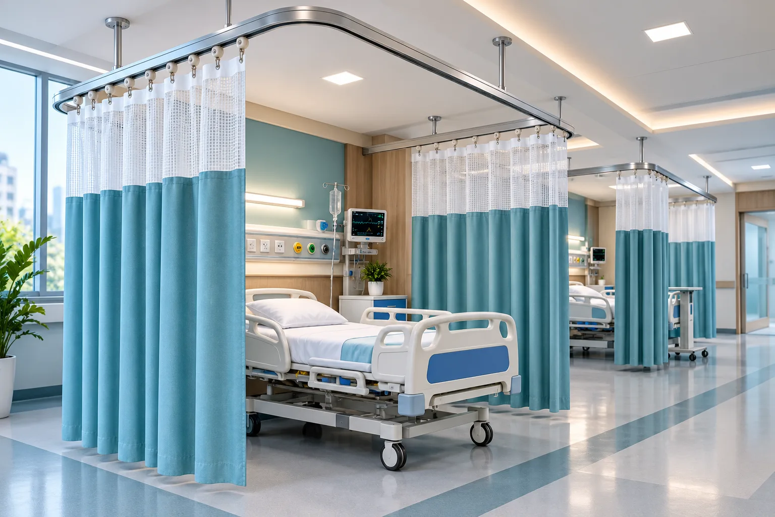 Hospital Privacy Curtains & Track Systems