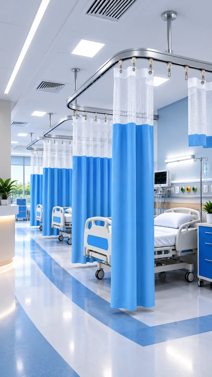 Ward curtain systems